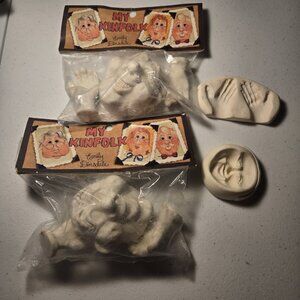 Vintage Provo Craft My Kinfolk #3 Resin Head Hands Kit by Emily Dinsdale NIP DIY